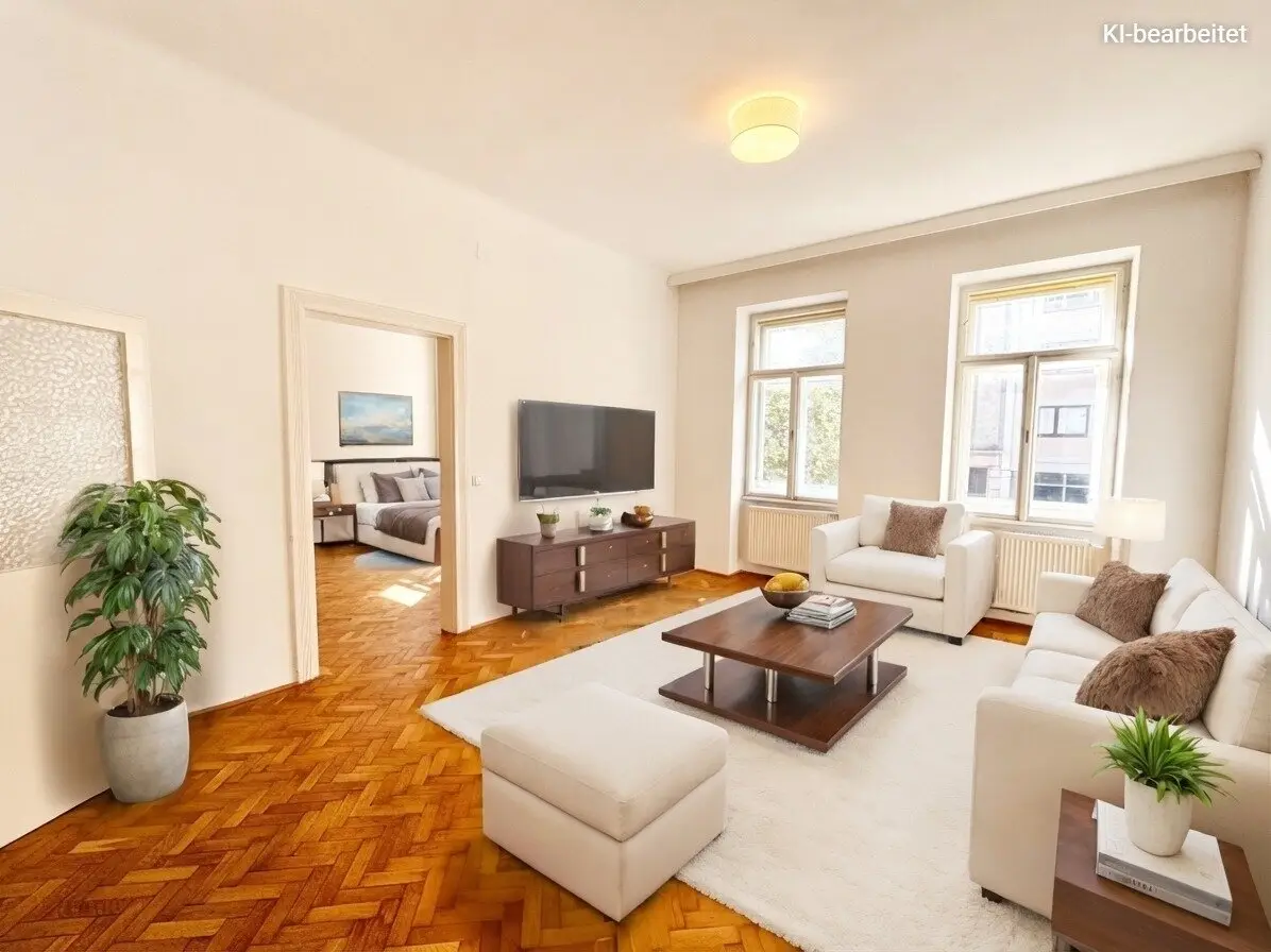 SONDERAKTION BIS 31.DEZEMBER 2026: Schöne 3,5 Zimmer Altbauwohnung/Ordination im Nibelungenviertel nahe Schmelz, 1150!