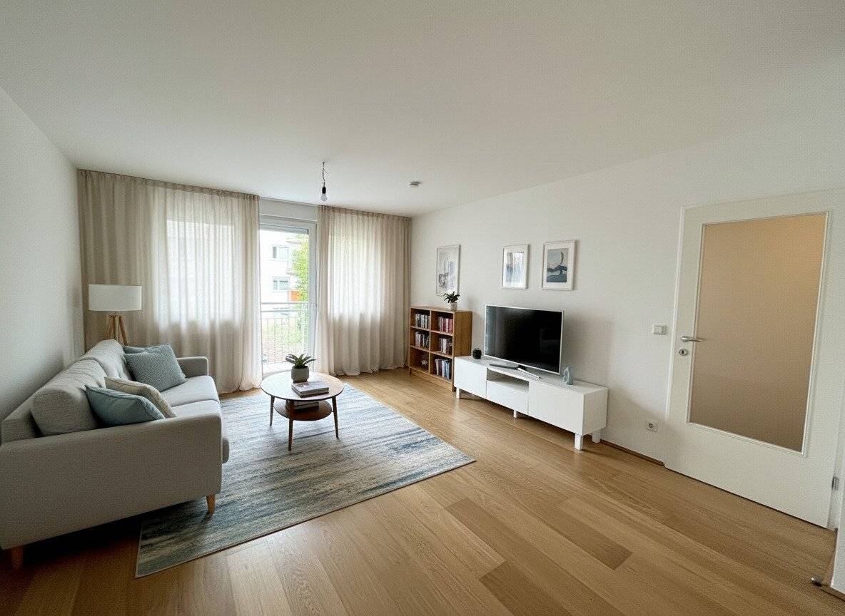 1160! Hübsches 2-Zimmer Eigentum mit Balkon - Garagenplatz optional!