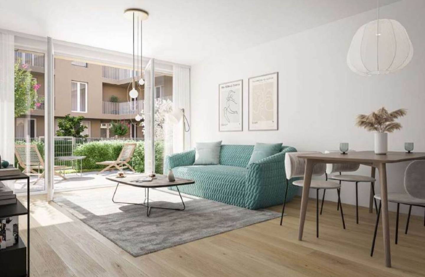 Großzügige 4 Zimmer Wohnung mit Privatgarten