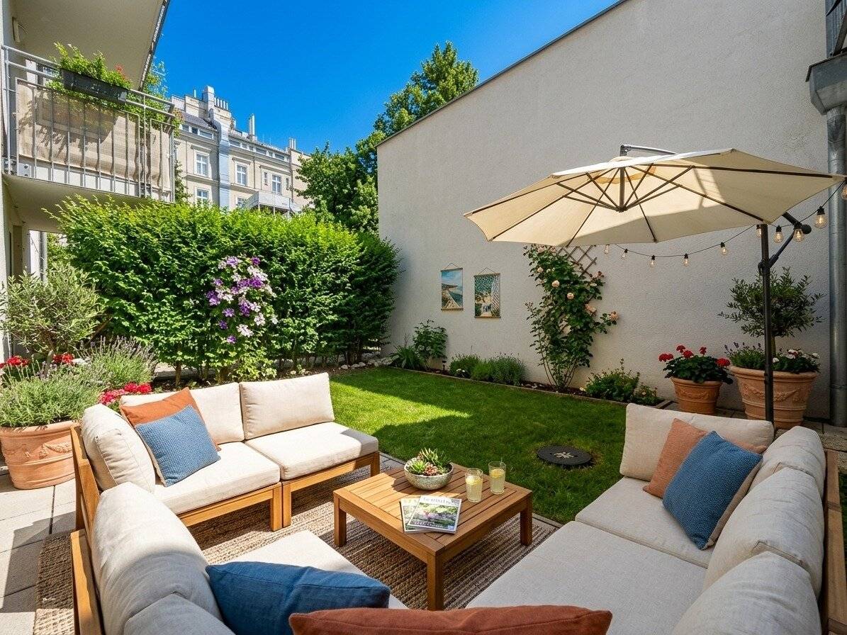 Einziehen und Wohlfühlen: "3-Zimmer Wohnung mit GARTEN & TERRASSE in Ottakring - Garagenplatz optional"