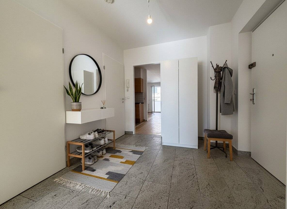 1160! Optimal aufgeteiltes 3-Zimmer DG mit Loggia! Garagenplatz optional!