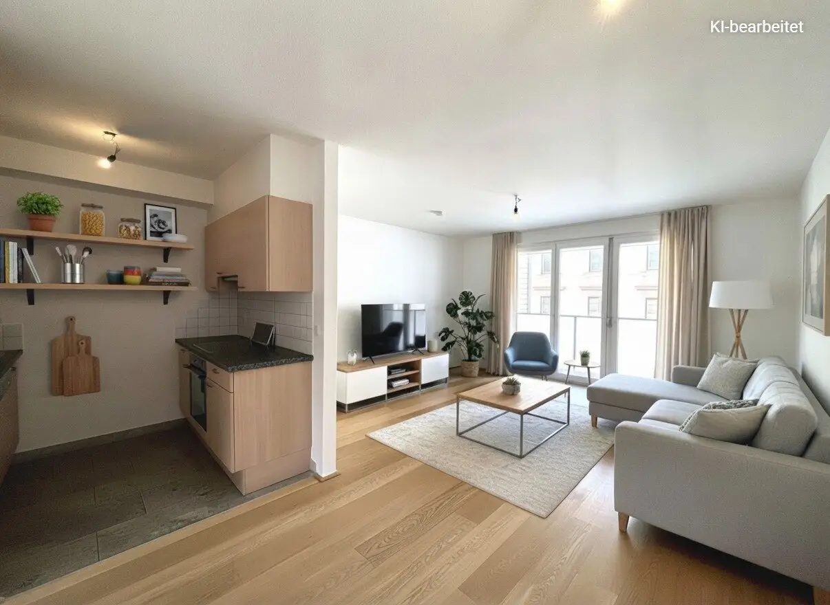 1160! Einziehen und Wohlfühlen! Nette Wohnung mit Loggia, Garagenplatz optional!