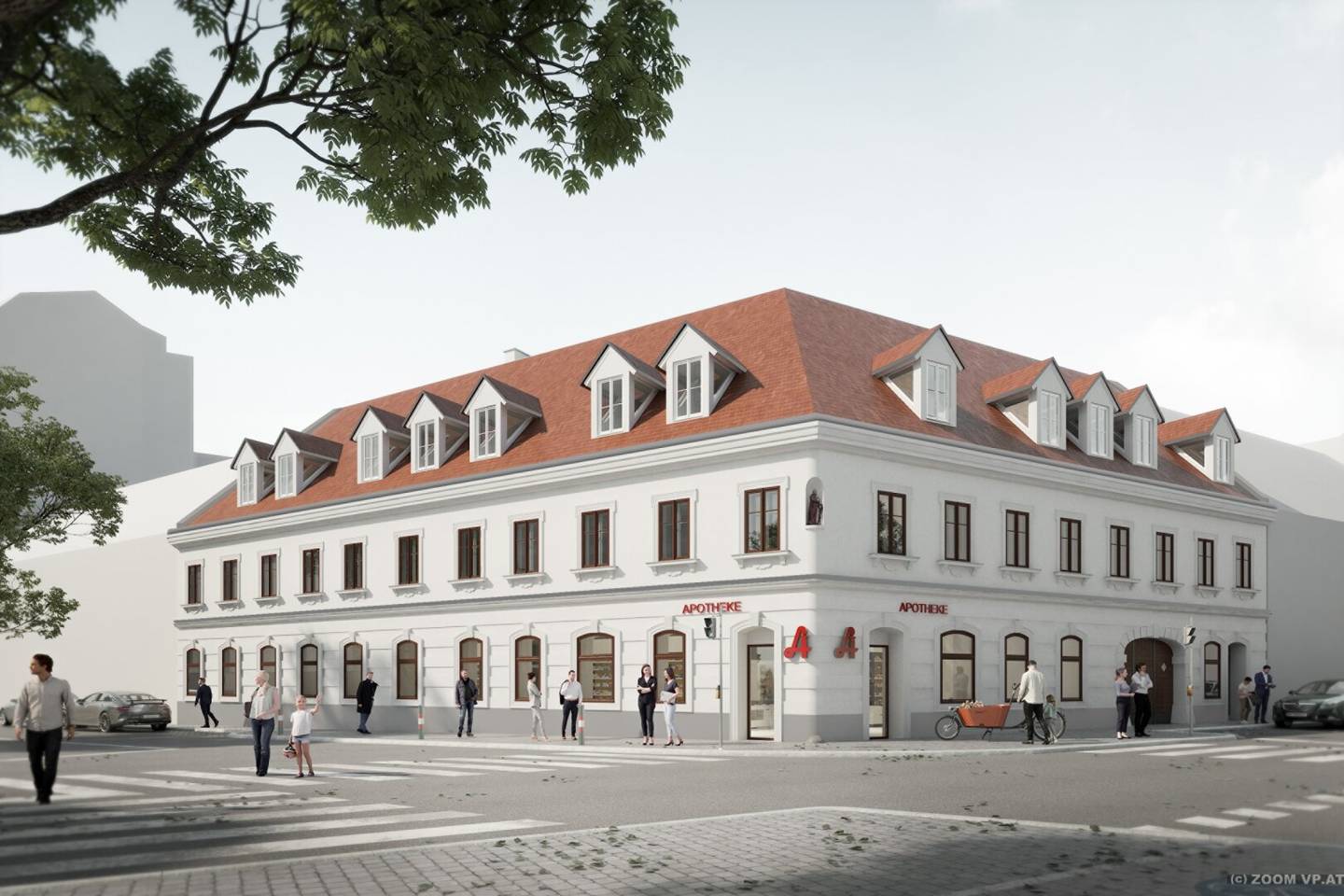 1030! Erstbezug in zentraler Lage! Exklusive Bürofläche im DG mit Terrasse und Galerie ab Q1/2027!