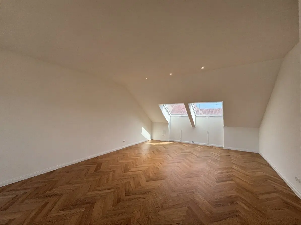 1030! Klimatisierte DG-Wohnung mit Terrasse + Dachterrasse + Traumblick! Erstbezug nach Generalsanierung!