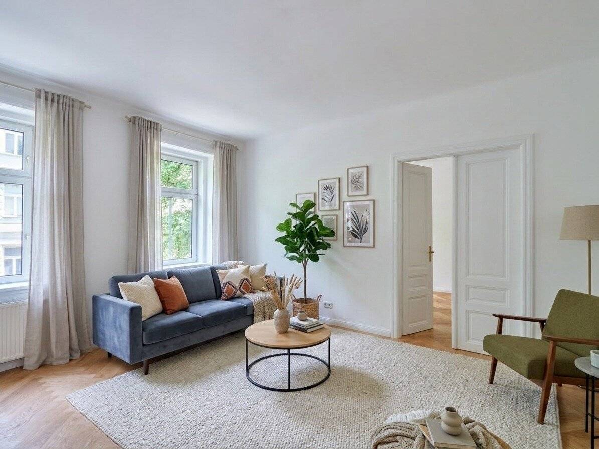 1020! Hochwertig sanierte Altbauwohnung Nähe Prater - Balkon möglich!