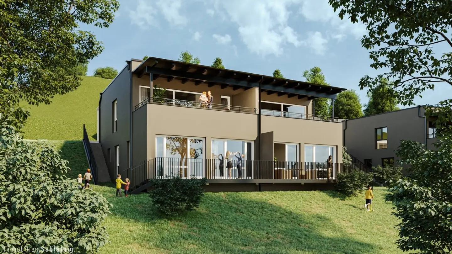NATUR, RUHE & WEITBLICK – Moderne Doppelhaushälften in Sankt Marein bei Graz!