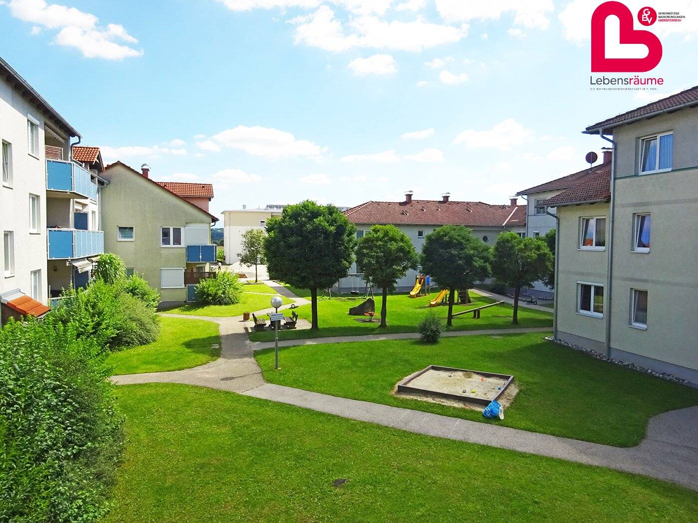Schöne 3-Zimmer Wohnung in Edt bei Lambach mit Loggia und Abstellplatz
