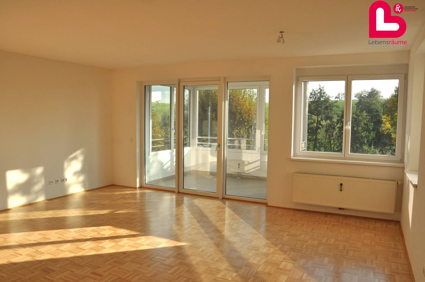Helle 3-Zimmer Wohnung in Auberg