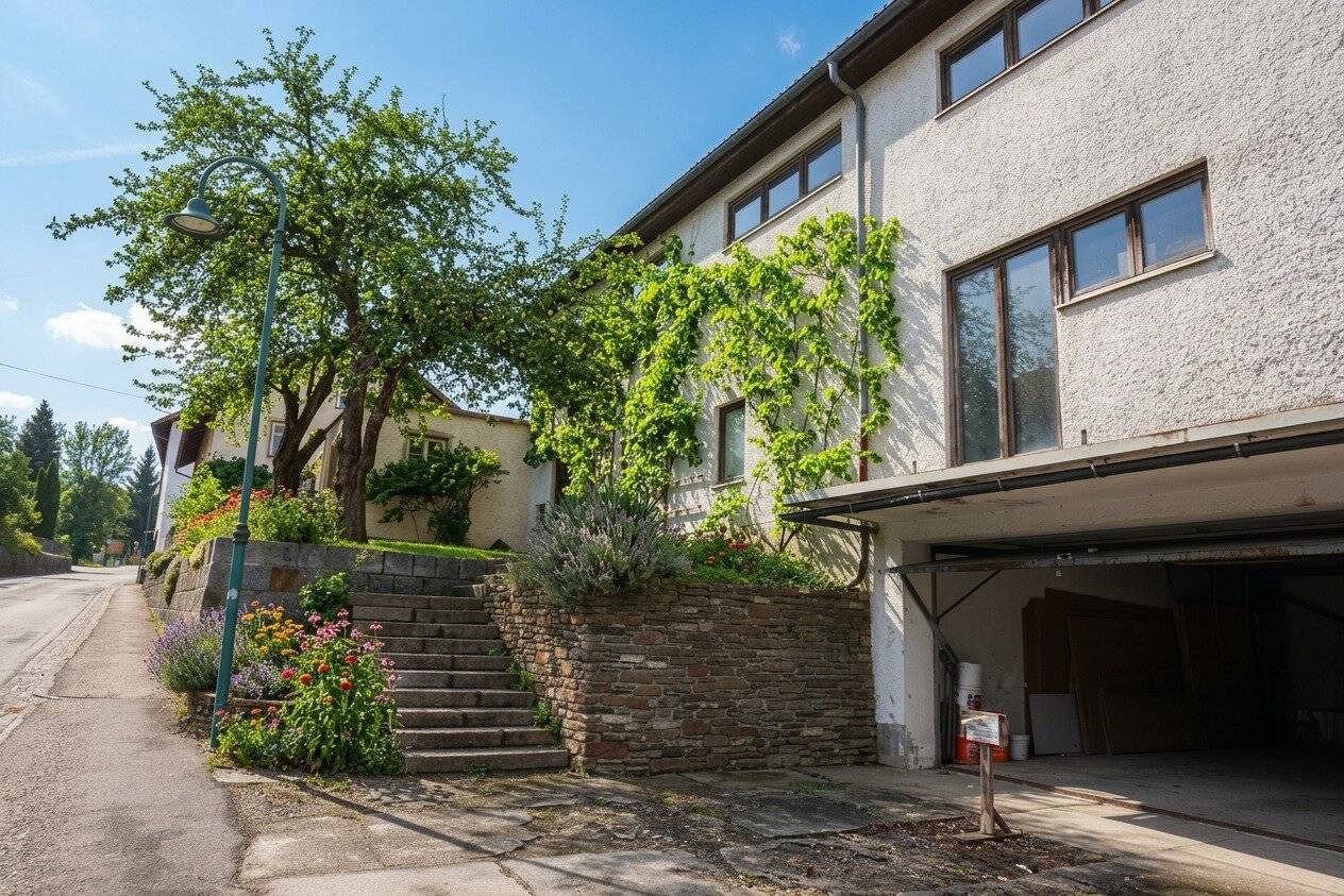 Wohnhaus mit Werkstätte für Handwerker zum Sanieren