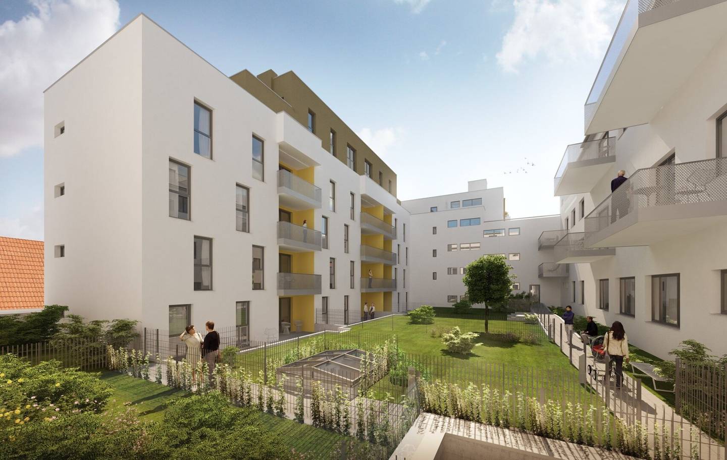 Wohnen am Hauptplatz in KORNEUBURG - Familienwohnung