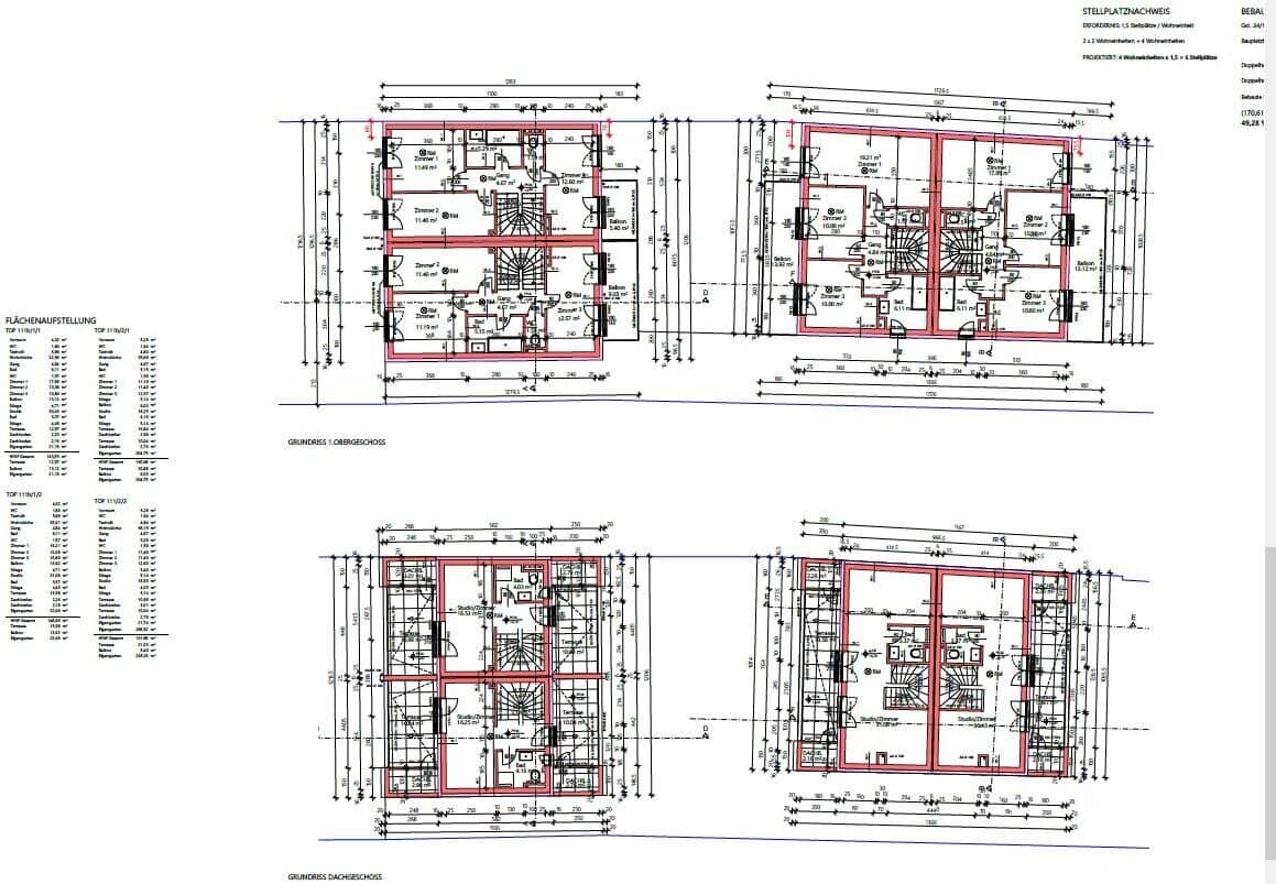++Baubewilligtes Projekt inkl. Planung & Grundstück für 6 Doppelhaushälften + 2.608m² großes Grundstück ++