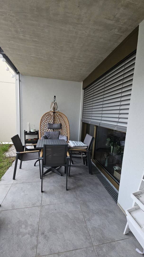 Moderne 2-Zimmerwohnung mit Loggia im Erdgeschoss