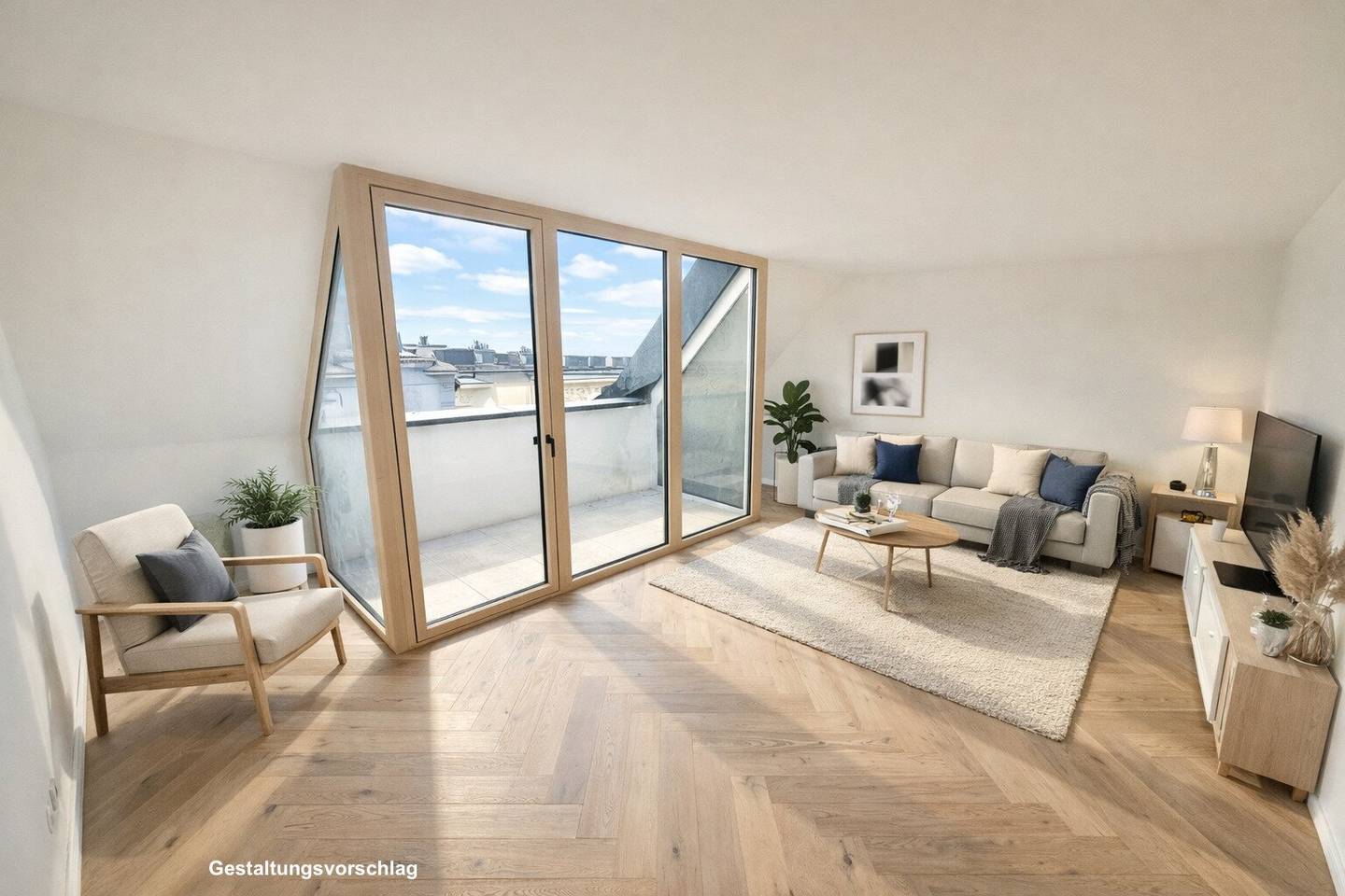 Today rent, tomorrow buy | approx. 58 m² weighted living area | approx. 5 m² balcony | First occupancy | 2 rooms | Air source heat pump | Quiet location