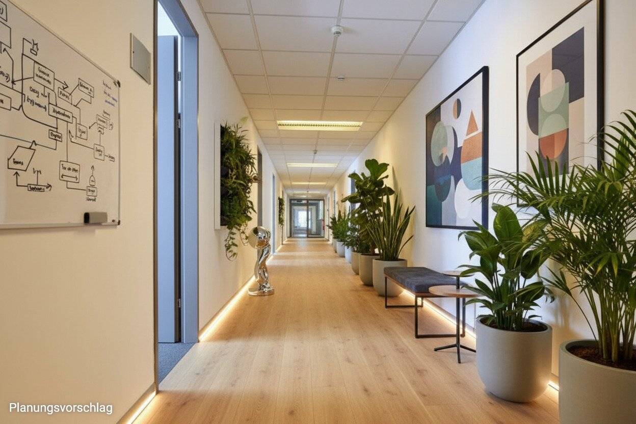 Arbeiten in EXKLUSIVER Lage - FREI GESTALTBARE Bürofläche