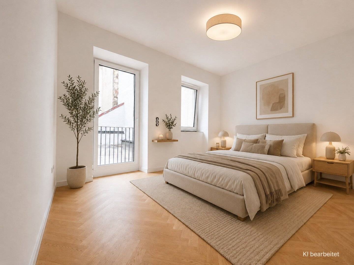ERSTBEZUG 3-Zimmer Altbauwohnung, 62,20m² Wohnfläche - mit 32,60m² Terrasse