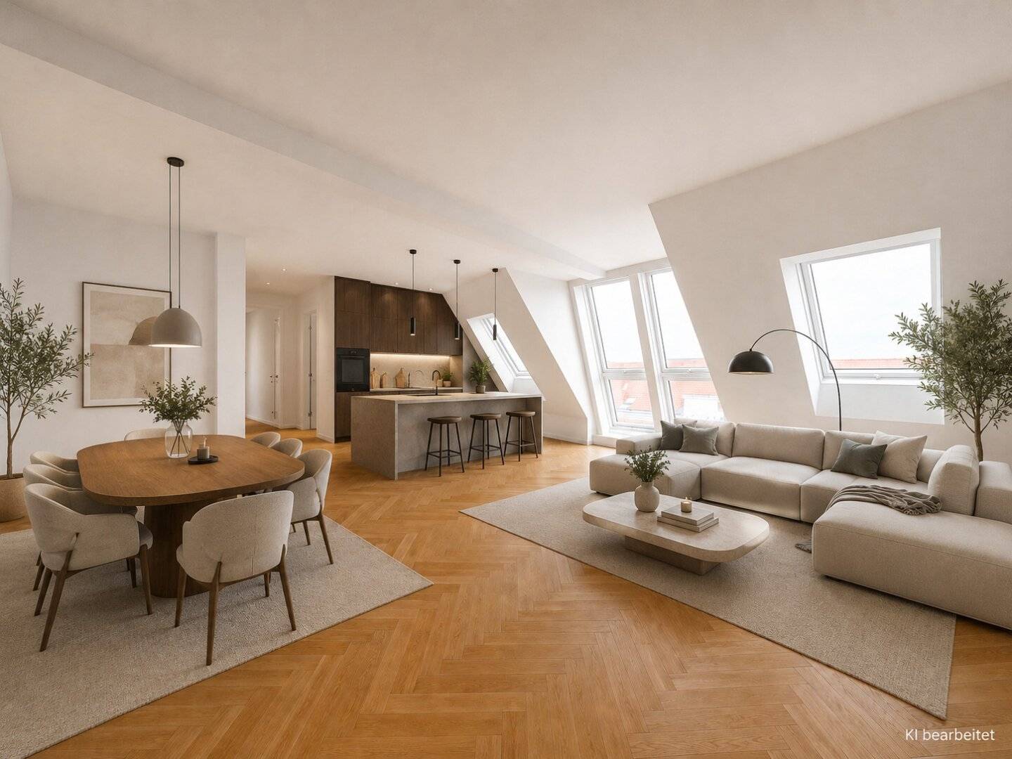 EXKLUSIVE 4-Zimmer-DG-Wohnung in 1160 Wien, 145m² Wohnfläche, Balkon & große Terrasse mit Blick über Wien