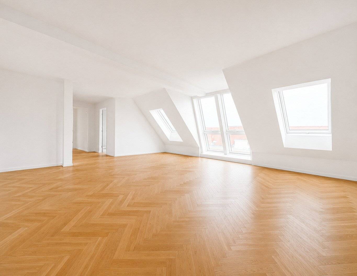 EXKLUSIVE 4-Zimmer-DG-Wohnung in 1160 Wien, 145m² Wohnfläche, Balkon & große Terrasse mit Blick über Wien