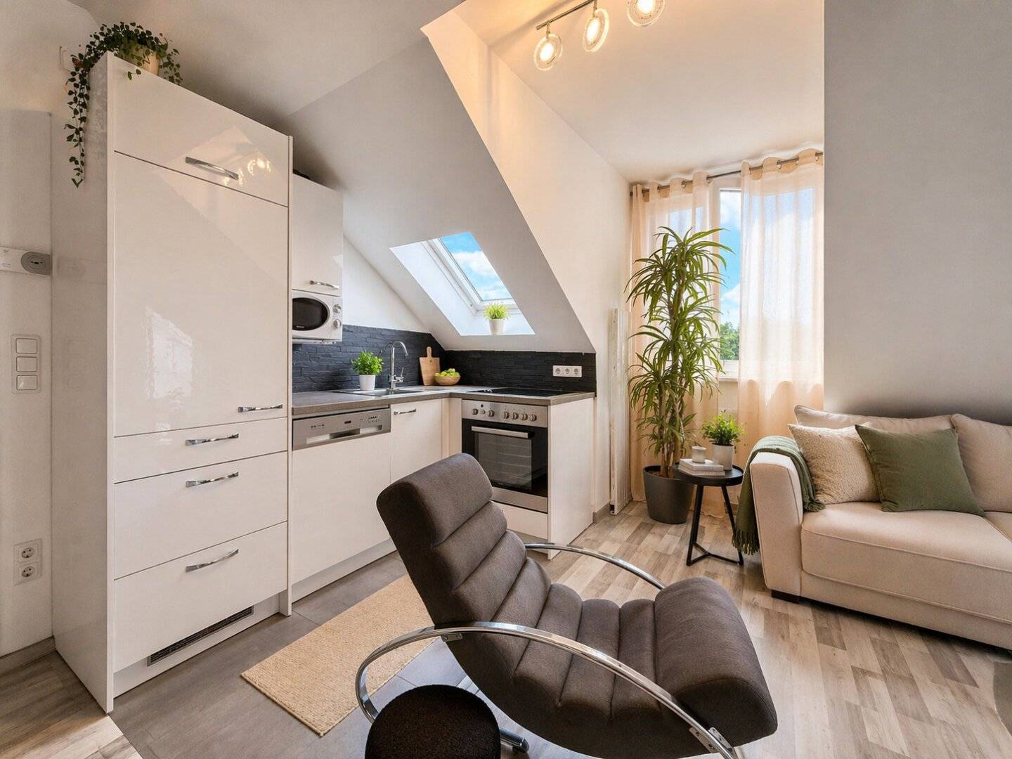 Seltene Kaufchance: Charmante Dachgeschosswohnung mit Terrasse und U-Bahn Nähe