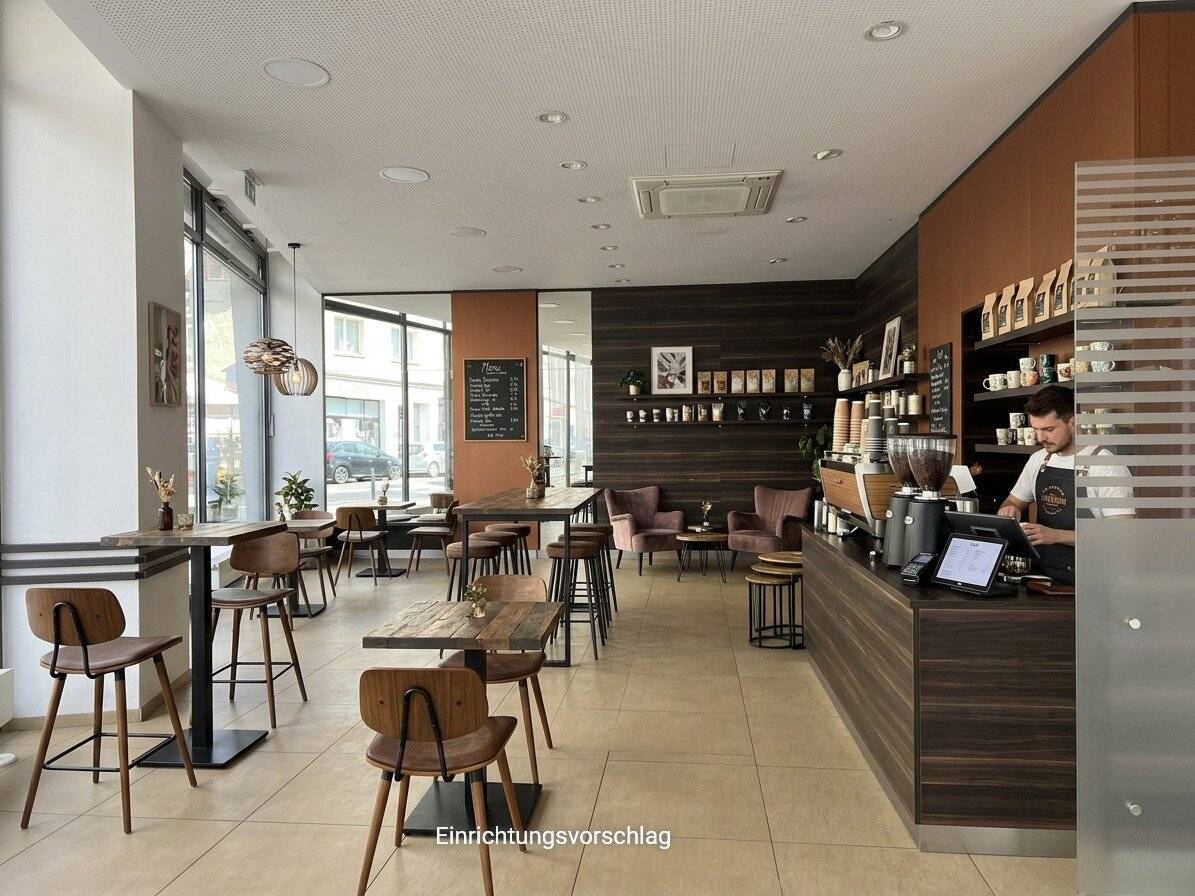 Gut gelegenes GESCHÄFTSLOKAL! Ideal für die Verwirklichung eines Coffeeshops! NUTZEN SIE JETZT DIE CHANCE!