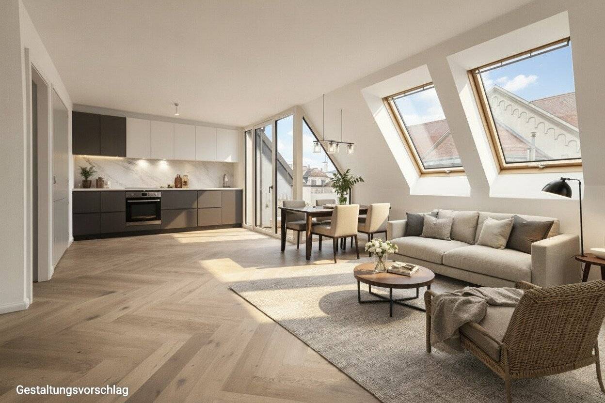 EINZIGARTIGER AUSBLICK -  ERSTBEZUG - ca. 63 m² WFL - 2 Zimmer - Terrasse