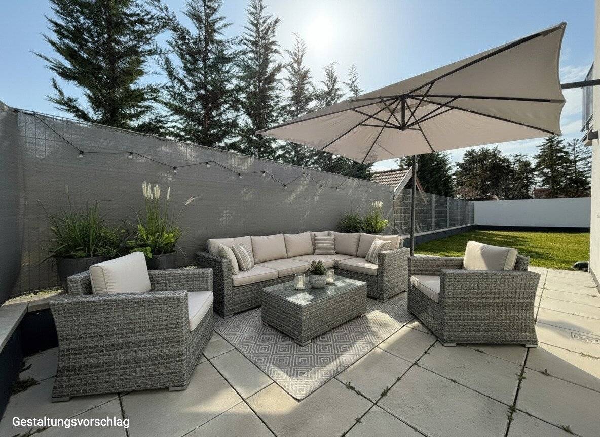 Wohnen im Grünen mit Stadtnähe – elegante Gartenwohnung in Leobersdorf