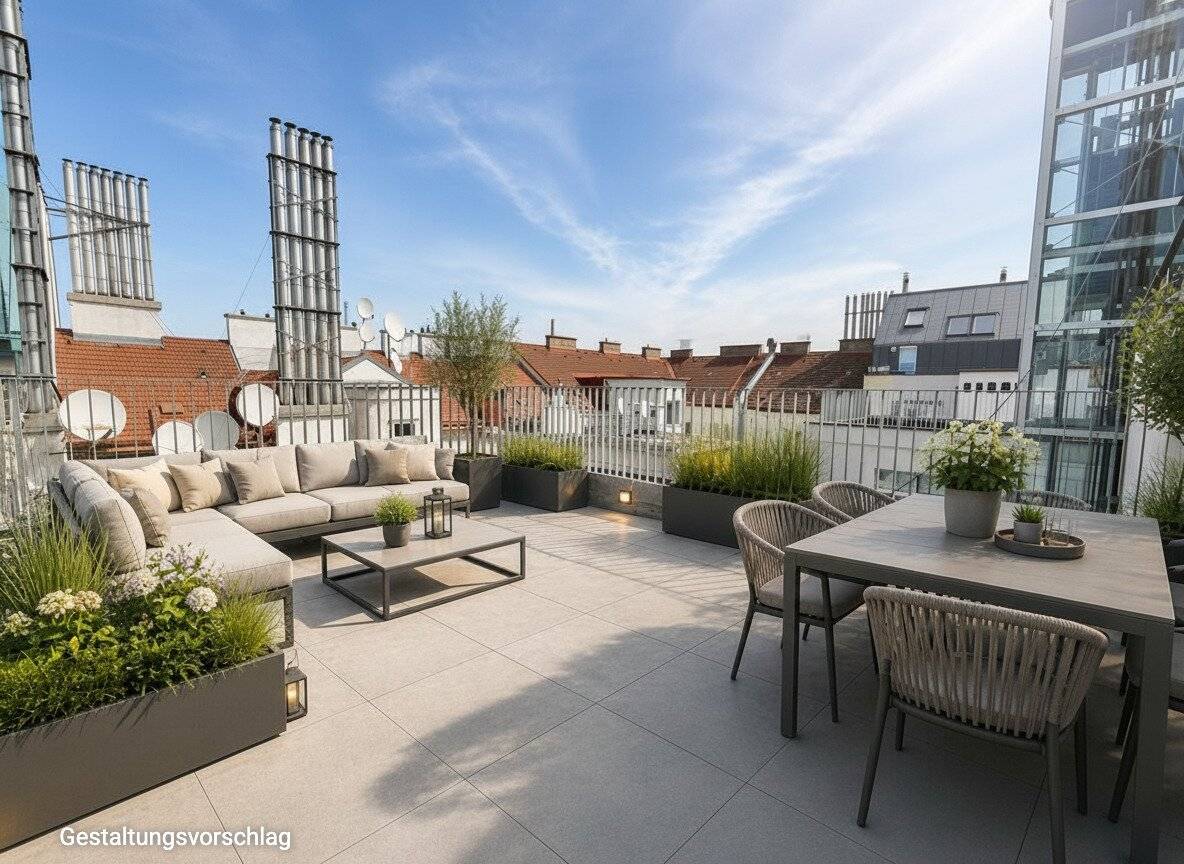 Dachgeschoss-Traum auf 83 m² – 3 Zimmer &amp; sonnige Terrasse