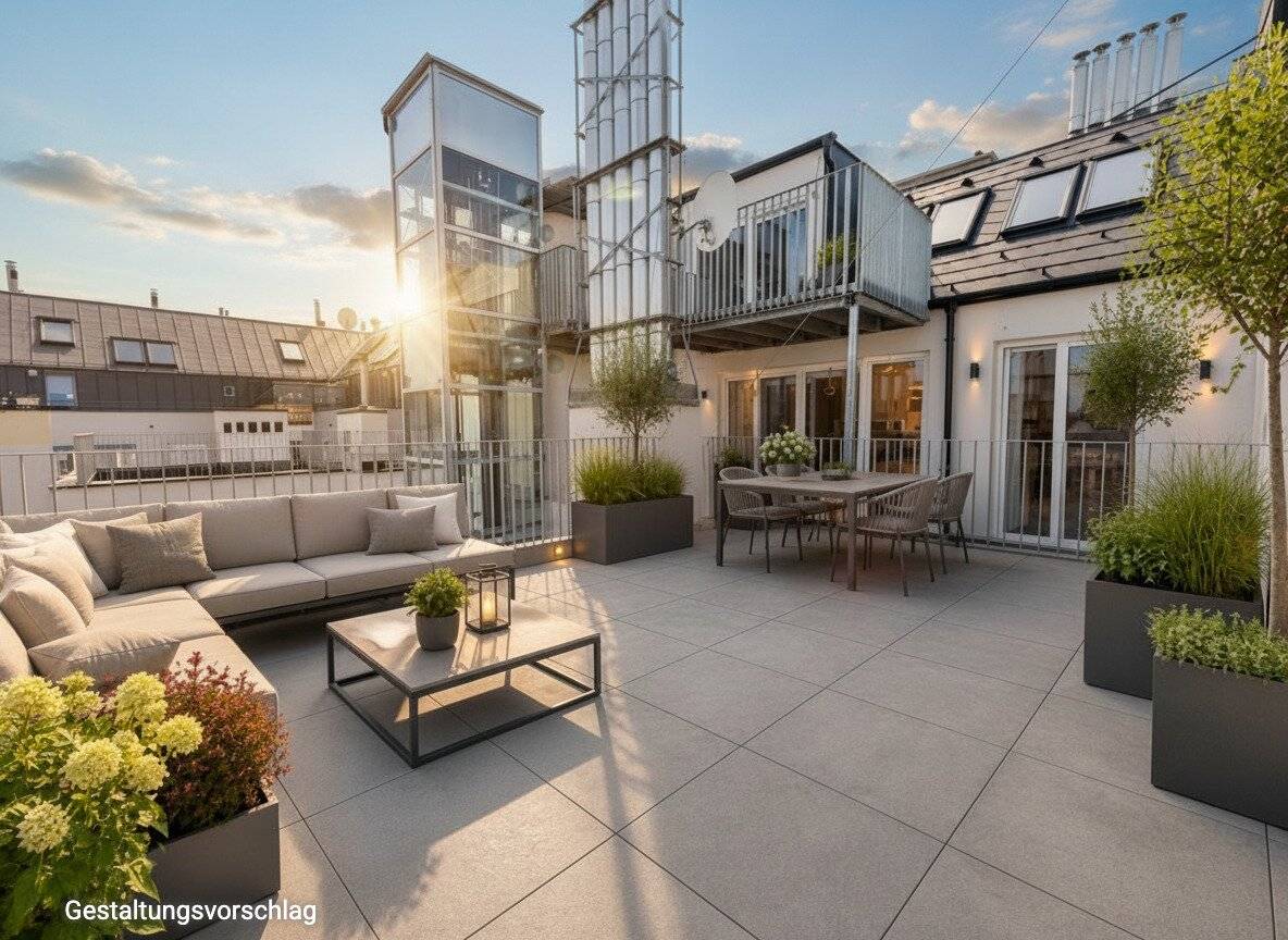 Dachgeschoss-Traum auf 83 m² – 3 Zimmer &amp; sonnige Terrasse