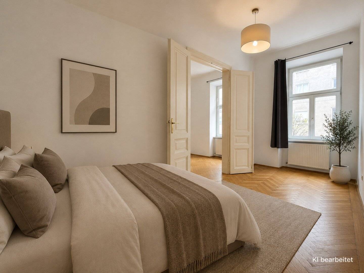 Modernized 2-room apartment in the 19th district, compact, well maintained and excellently connected