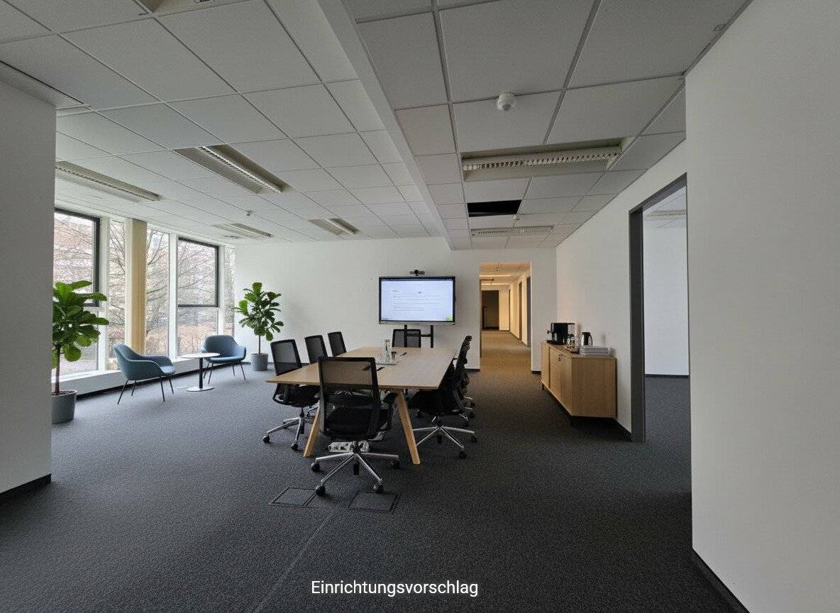 Moderne GROSSZÜGIGE Bürofläche in zentraler Lage