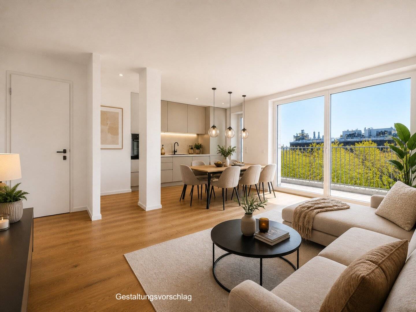 Moderne 3-Zi-DG-Wohnung mit Terrasse, 2 Bädern, U-Bahn-Nähe in 1170 Wien
