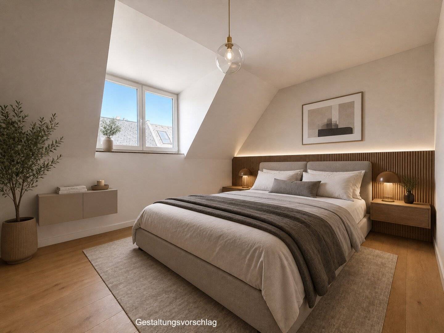 Moderne 3-Zi-DG-Wohnung mit Terrasse, 2 Bädern, U-Bahn-Nähe in 1170 Wien