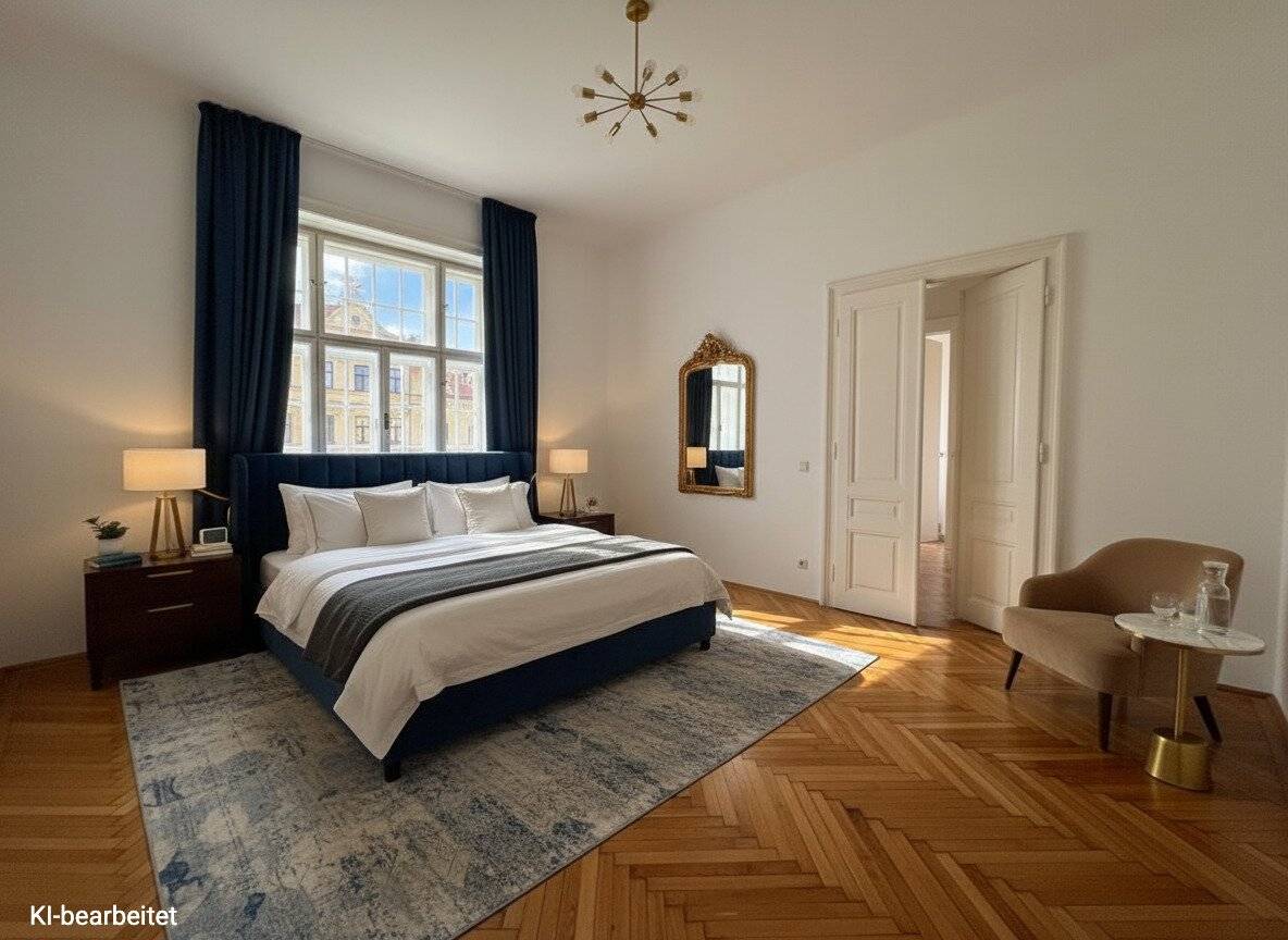 SOMMER AKTION | halbe Käuferprovision | bis 31.08 | NAHE ROCHUSMARKT - Stilaltbau - ca. 103 m² WFL - 4 Zimmer - BALKONZUBAU MÖGLICH