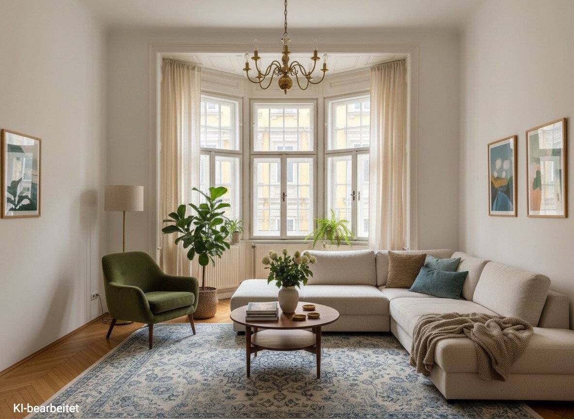 SOMMER AKTION | halbe Käuferprovision | bis 31.08 | NAHE ROCHUSMARKT - Stilaltbau - ca. 103 m² WFL - 4 Zimmer - BALKONZUBAU MÖGLICH