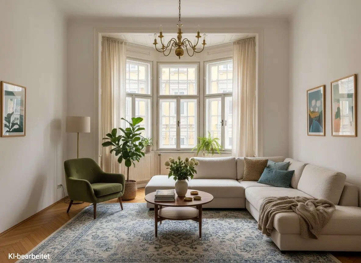 NAHE ROCHUSMARKT - Stilaltbau - ca. 103 m² WFL - 4 Zimmer - BALKONZUBAU MÖGLICH