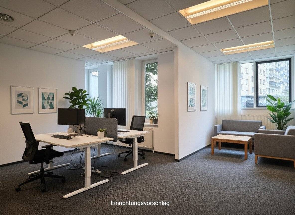 Grosse BÜROFLÄCHE in erstklassiger Lage im Erdgeschoss