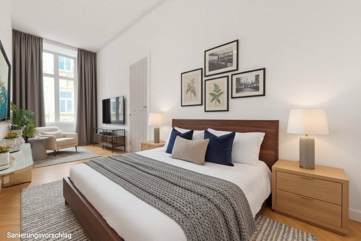 CITY APARTMENT - approx. 54 m² net living area - 2 rooms - top infrastructure - historic style building - delivery floor-ready or turnkey possible