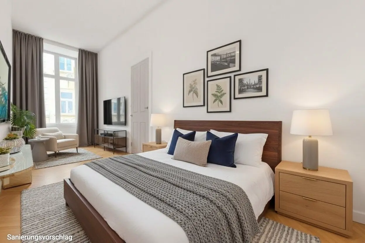 STADTWOHNUNG - ca. 54m² NFL - 2 Zimmer - Top Infrastruktur - Stilaltbau - Übergabe Belags- oder Schlüsselfertig möglich