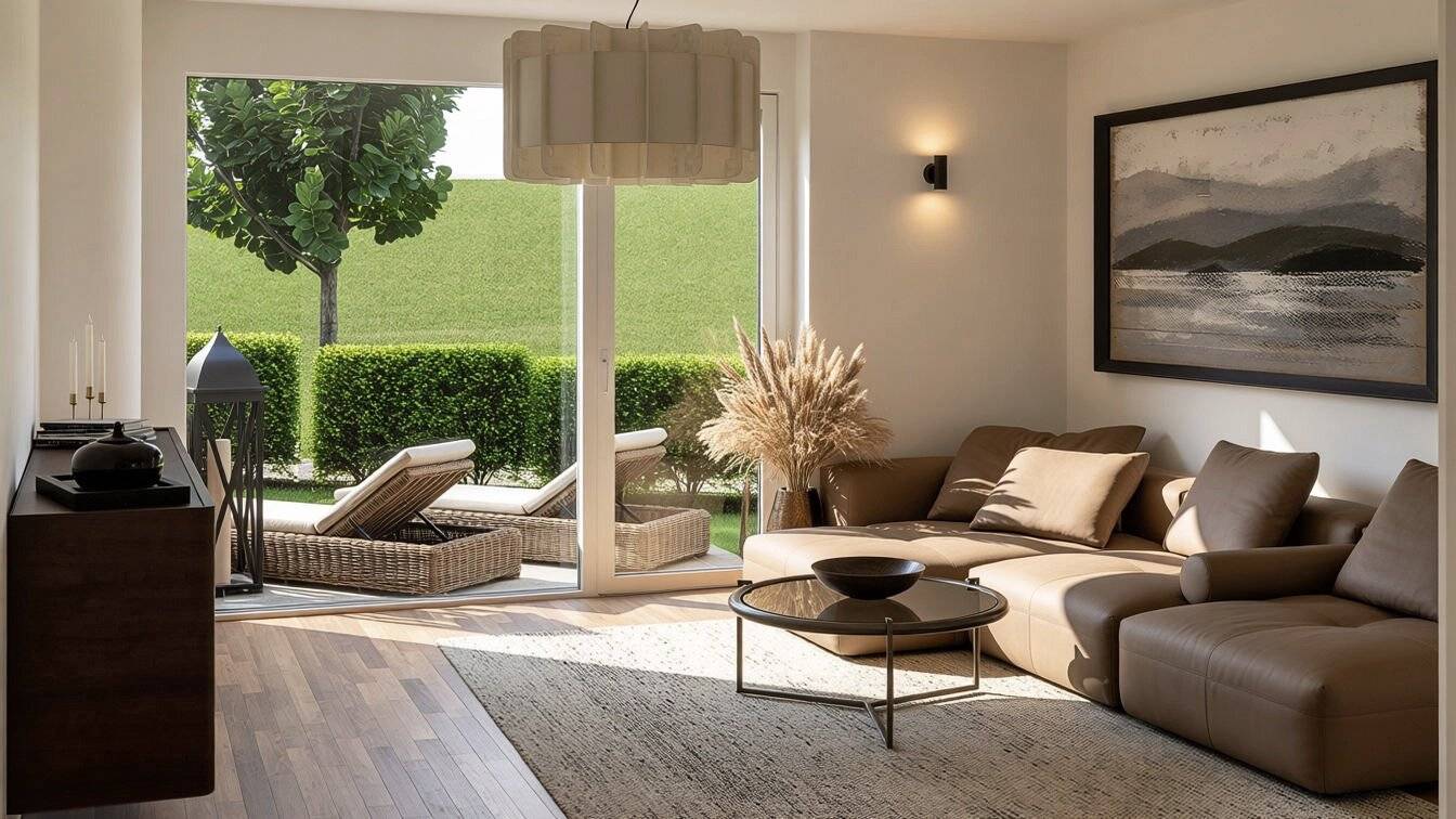 First occupancy in green location - 3 room garden apartment approx. 83.79 m² with terrace - Near U1 Oberlaa