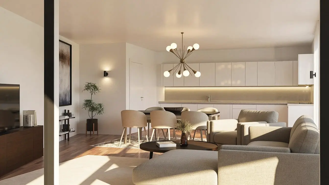 ERSTBEZUG in grüner Lage - 3 Zimmer - Gartenwohnung ca. 98,5 m² mit Terrasse - Nahe U1 Oberlaa