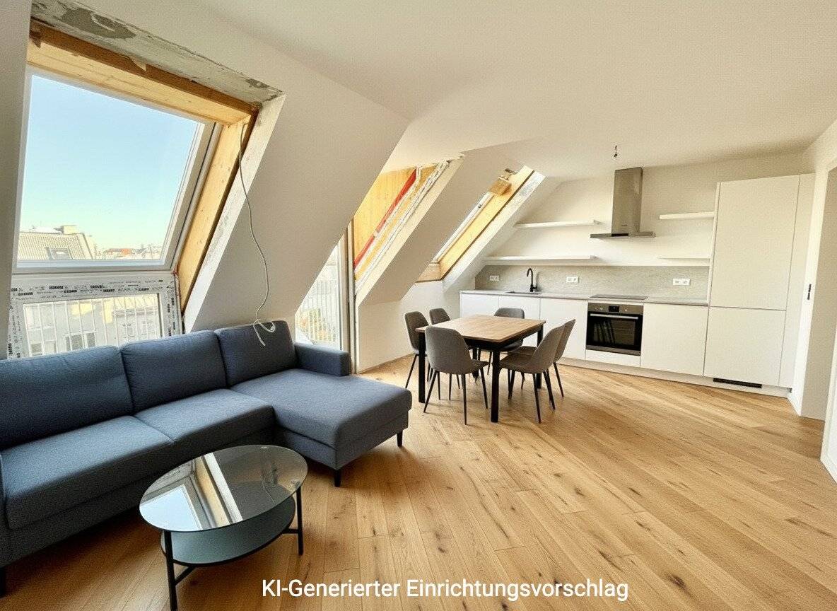STEPHANSDOMBLICK - Erstbezug - 2 Zimmer - ca. 55 m² WNFL - Küche inklusive - KLIMAANLAGE