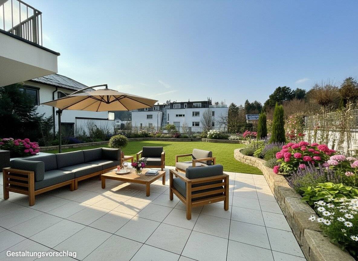 Luxuriöse Gartenresidenz in Döbling: 4-Zimmer, 260 m² private Grünfläche & 60 m² Sonnenterrasse