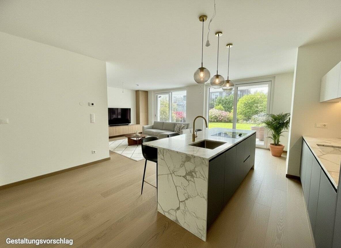 Luxuriöse Gartenresidenz in Döbling: 4-Zimmer, 260 m² private Grünfläche & 60 m² Sonnenterrasse