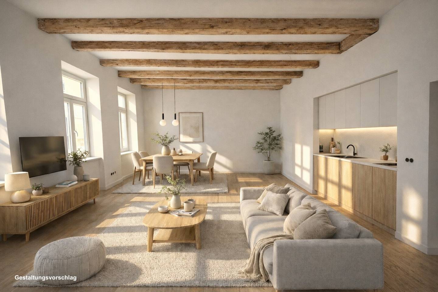 Start your residential project – 4 rooms with balcony in absolute top location