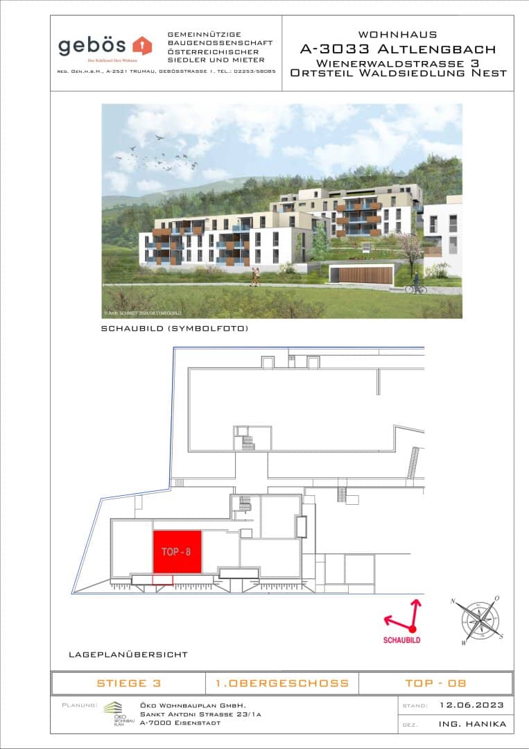Hochwertige Erstbezugswohnung in Altlengbach