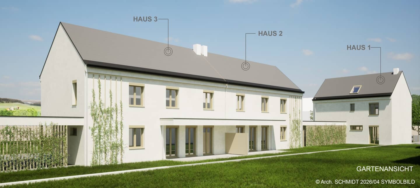 IN PLANUNG: Doppelhaushälfte in ruhiger Lage