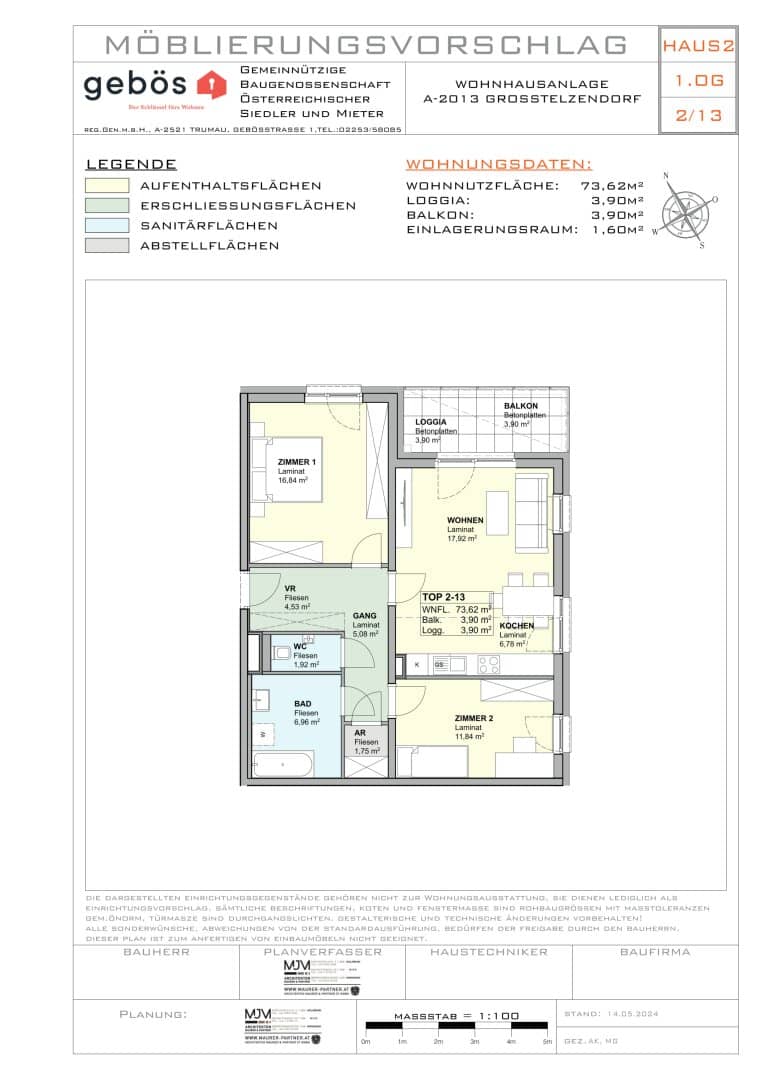 ERSTBEZUG: Wunderschöne Eckwohnung mit Grünblick