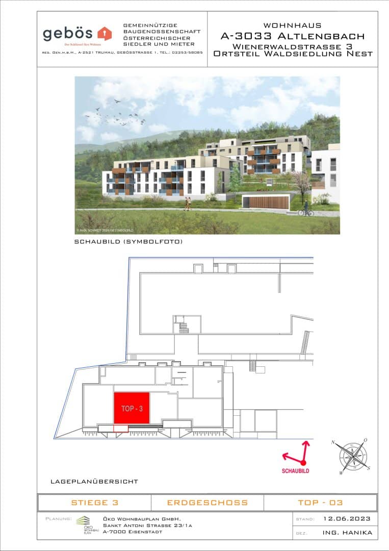 Moderne, südwestseitig gelegene Erstbezugswohnung