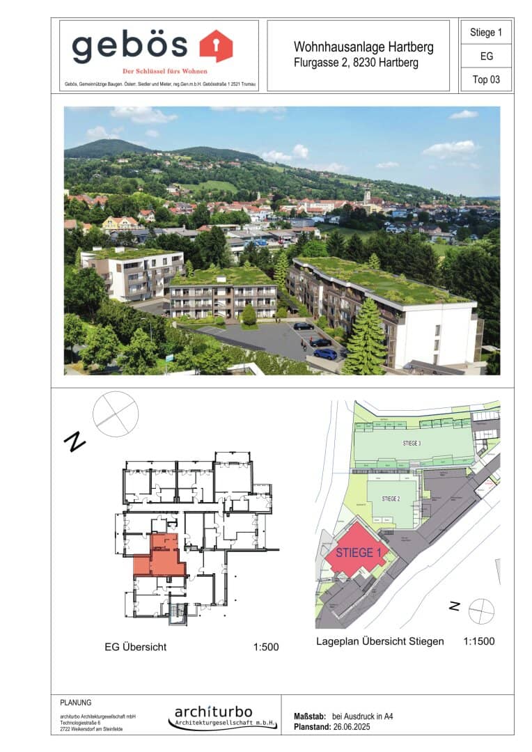 Moderne und charmante Seniorenwohnung