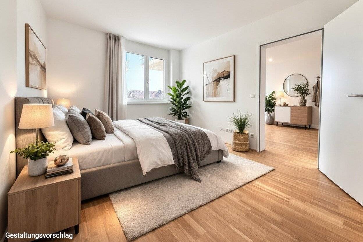 Moderne 2-Zimmer-Wohnung mit Balkon und Grünblick in Leobersdorf – stilvoll wohnen mit Komfort und Lebensqualität