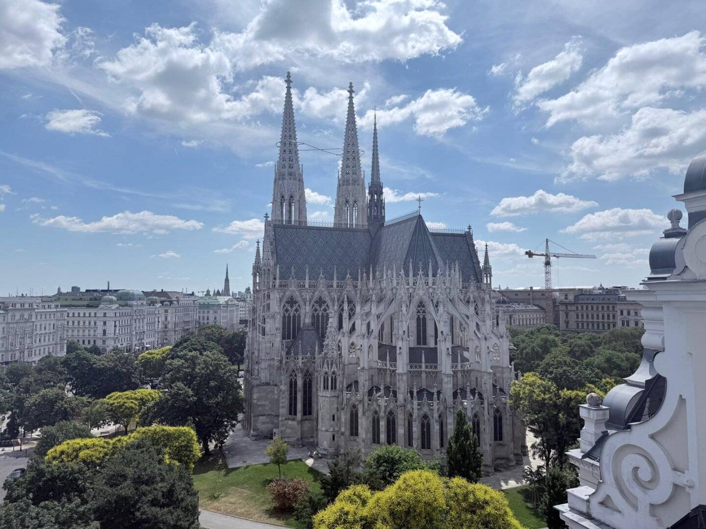 Exklusive Gründerzeit-Residenz mit der Votivkirche als Kulisse